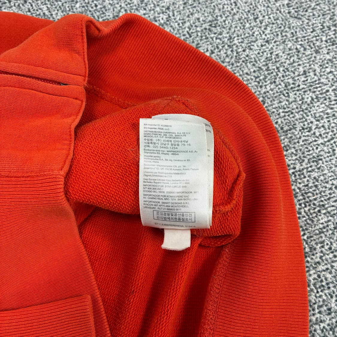 <GAP 빅 로고 후드집업> No.1583 상품이미지8