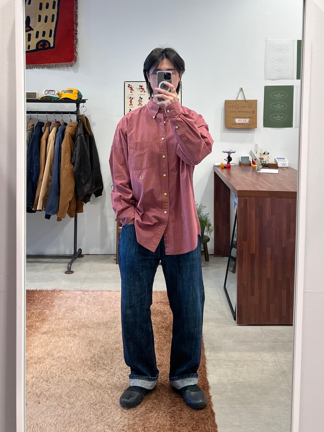 00s Tommy Hilfiger 타미힐피거 체크 셔츠 상품이미지2
