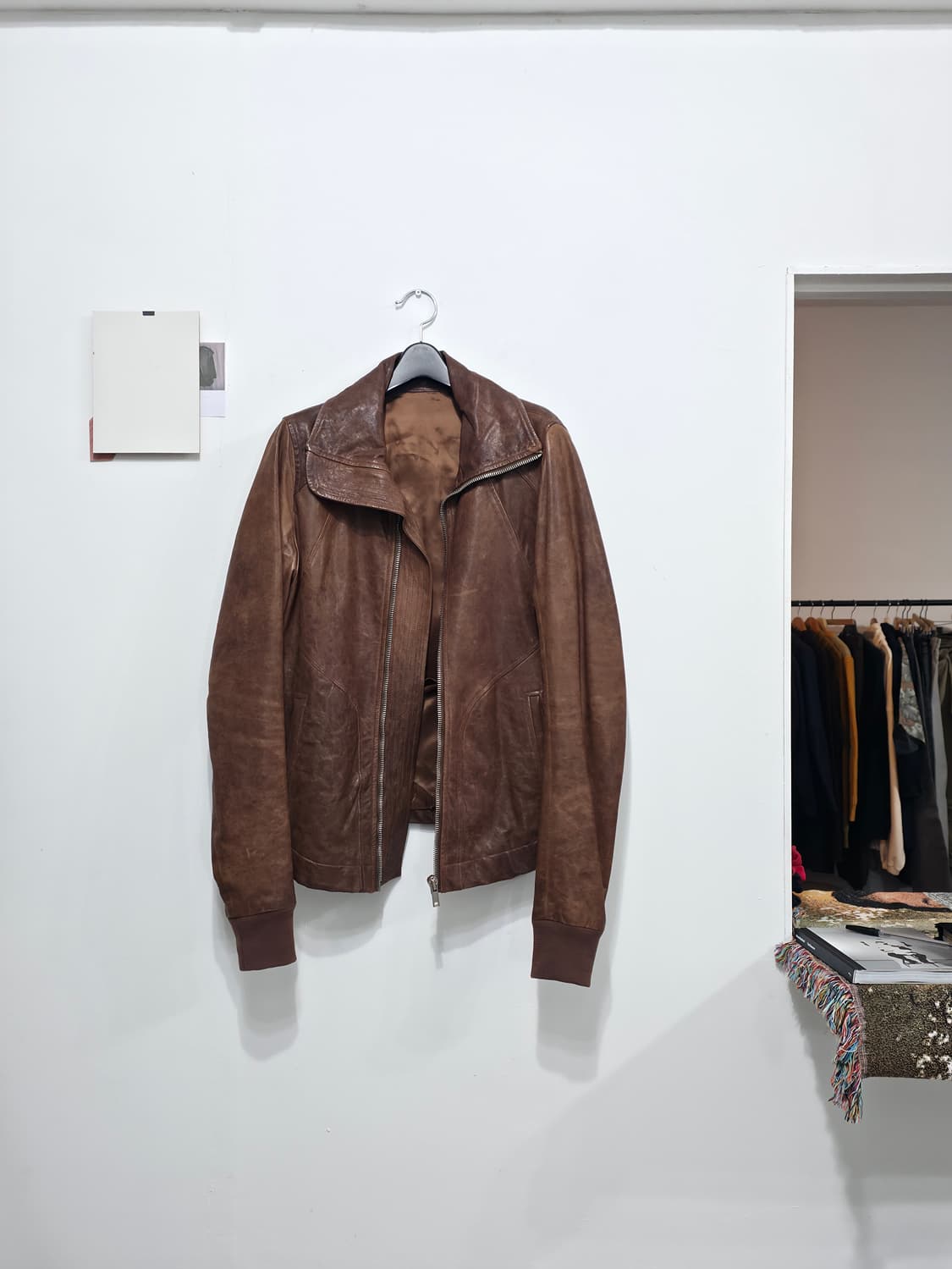 Rick Owens 09FW 'CURST' lamb skin jacket 상품이미지4