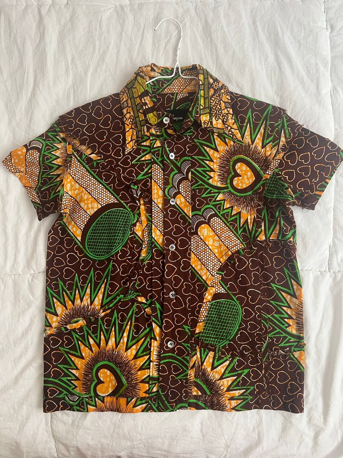 꼼데가르숑(comme des garcons tricot)나염 셔츠 상품이미지1