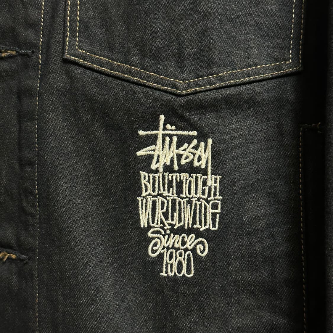 스투시 리바이스 데님자켓 L 상품이미지3