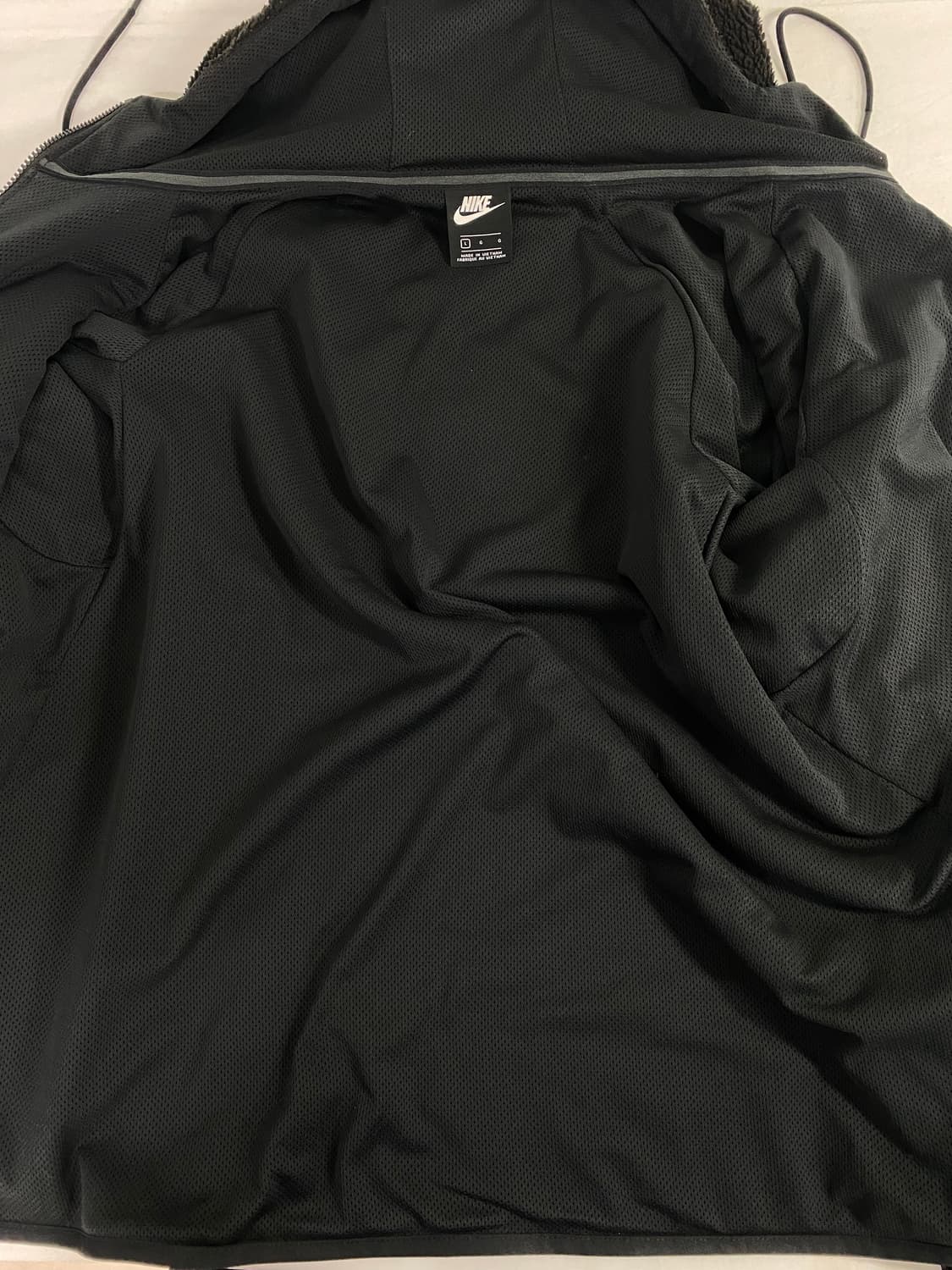 나이키 윈드러너 뽀글이 후리스 후드집업 L 상품이미지4