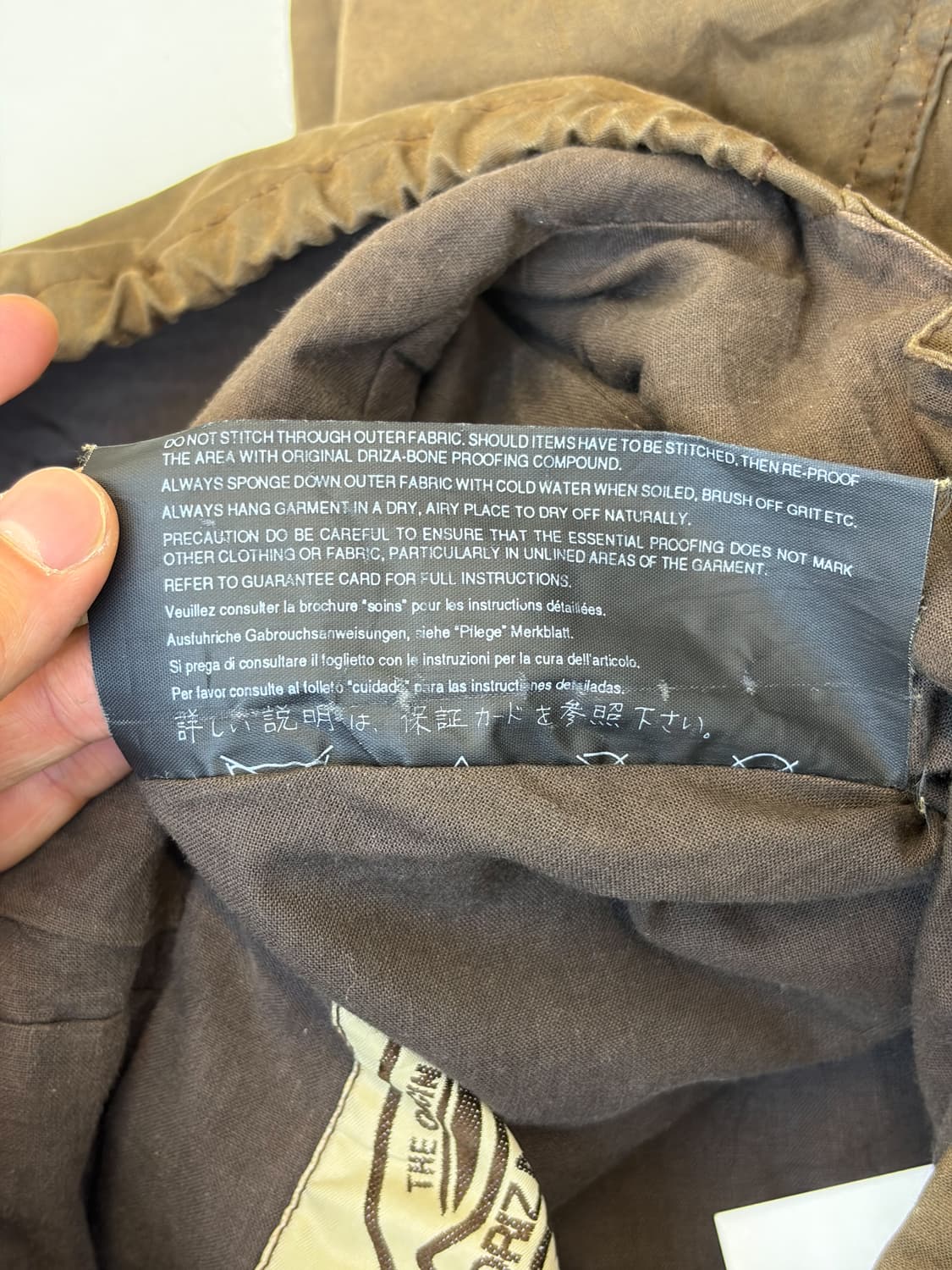 Driza-Bone 오스트렐리아 오일드 왁스드 아노락 상품이미지8