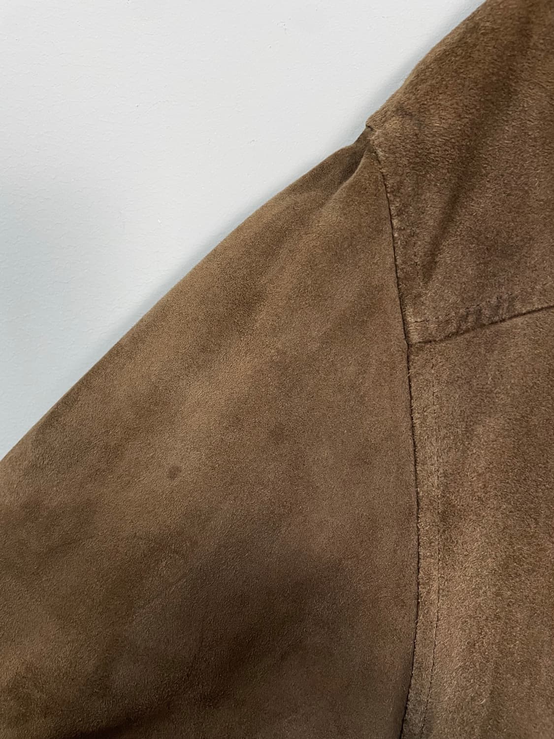 빈티지 MANSTER 브라운 스웨이드 자켓 H1925 상품이미지9