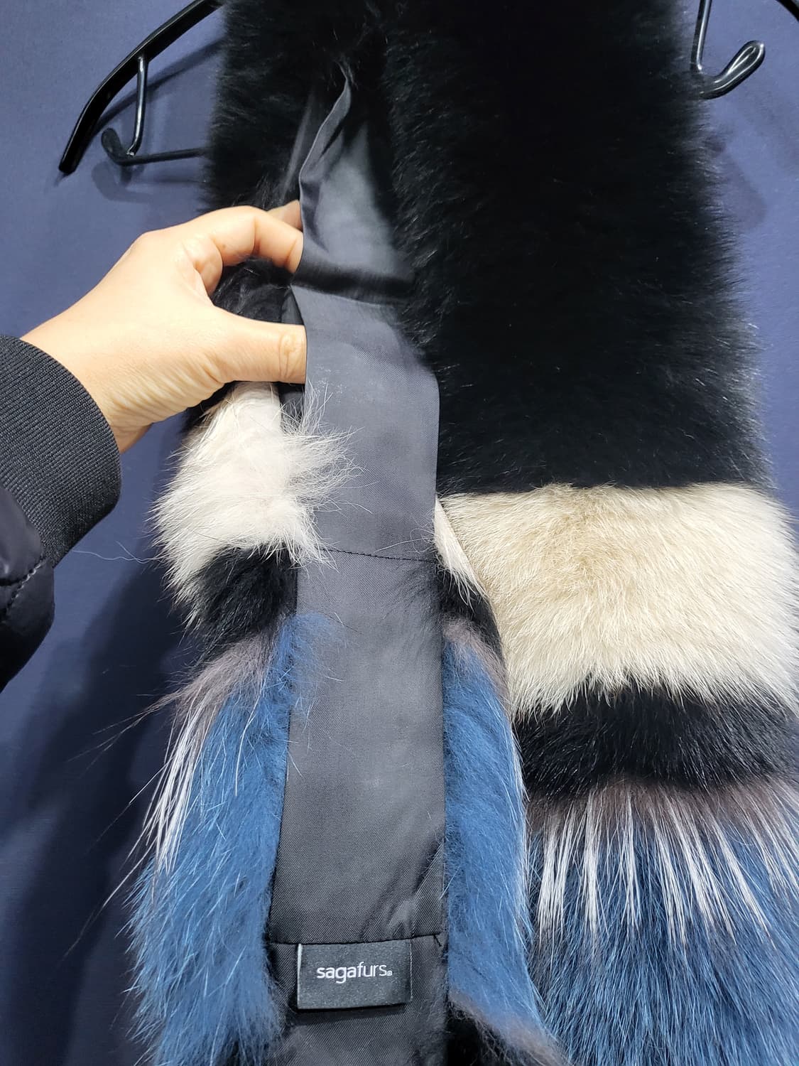 엣지 리얼 폭스 머플러 상품이미지4