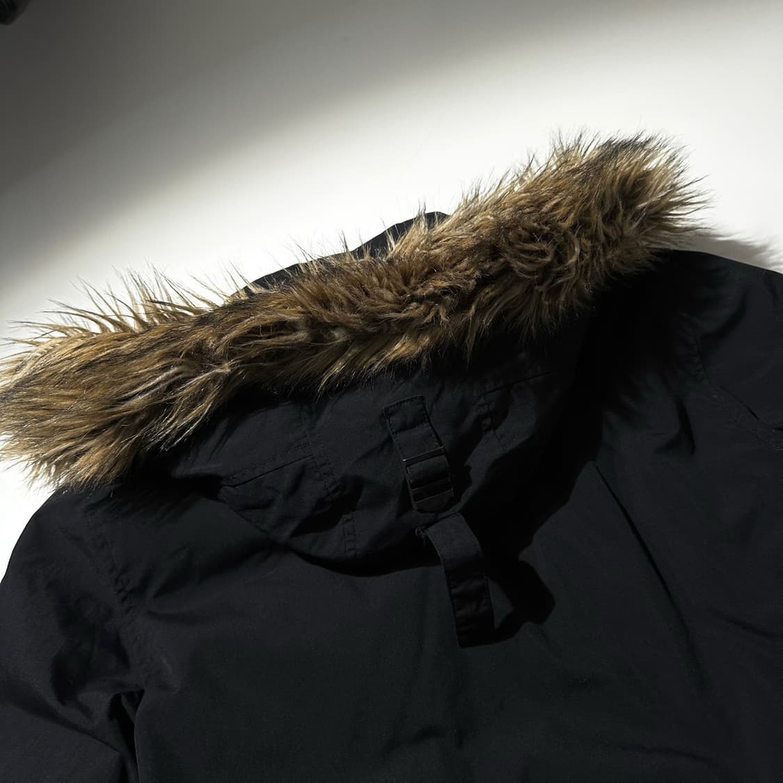 쇼트 덕다운 패딩 파카 블랙 상품이미지9