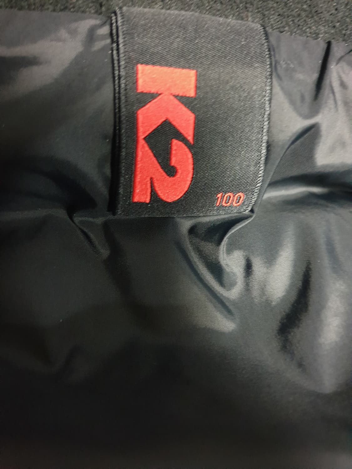 K2 구스다운 곱창 조끼 경량패딩 블랙 (M) 상품이미지3