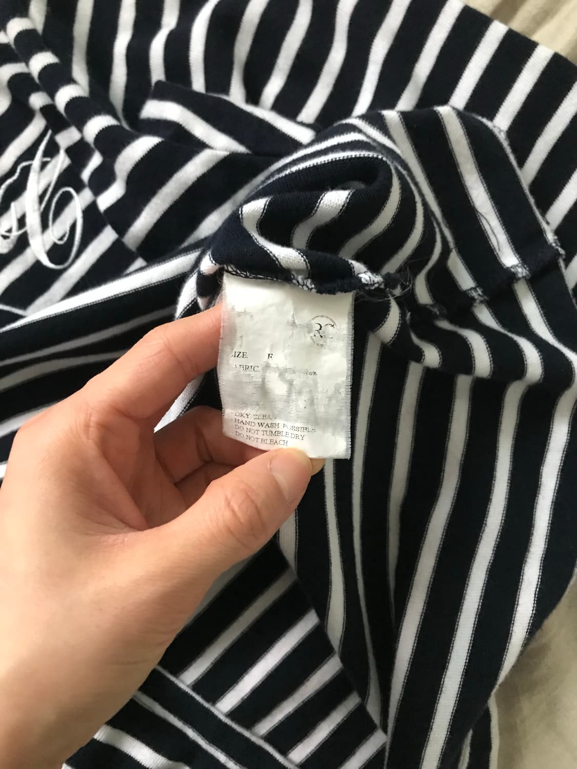 렉토 보트넥 스트라이프 롱슬리브티 상품이미지8