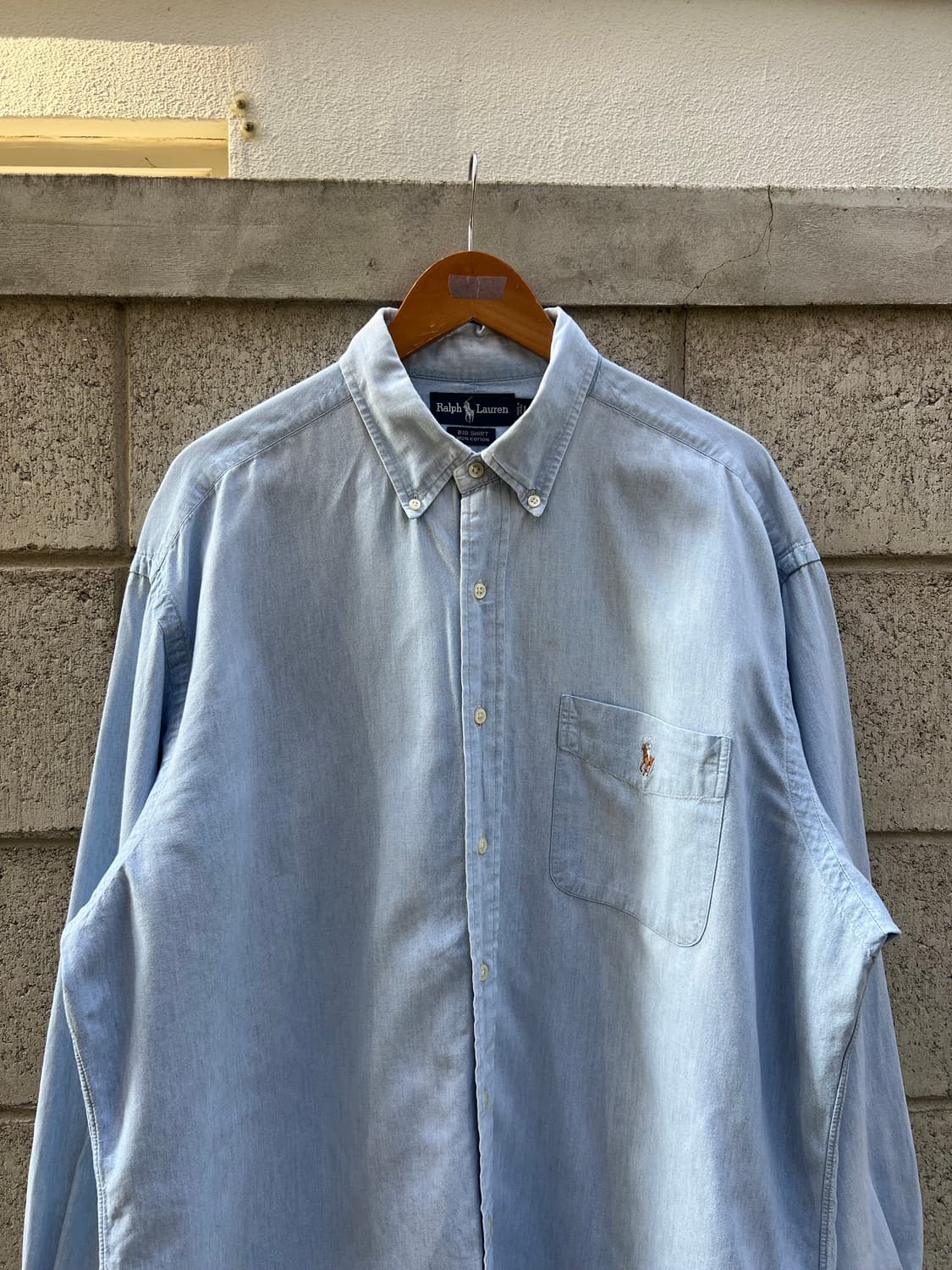 1990s POLO RALPH LAUREN BIG SHIRT 폴로빅셔츠 상품이미지3