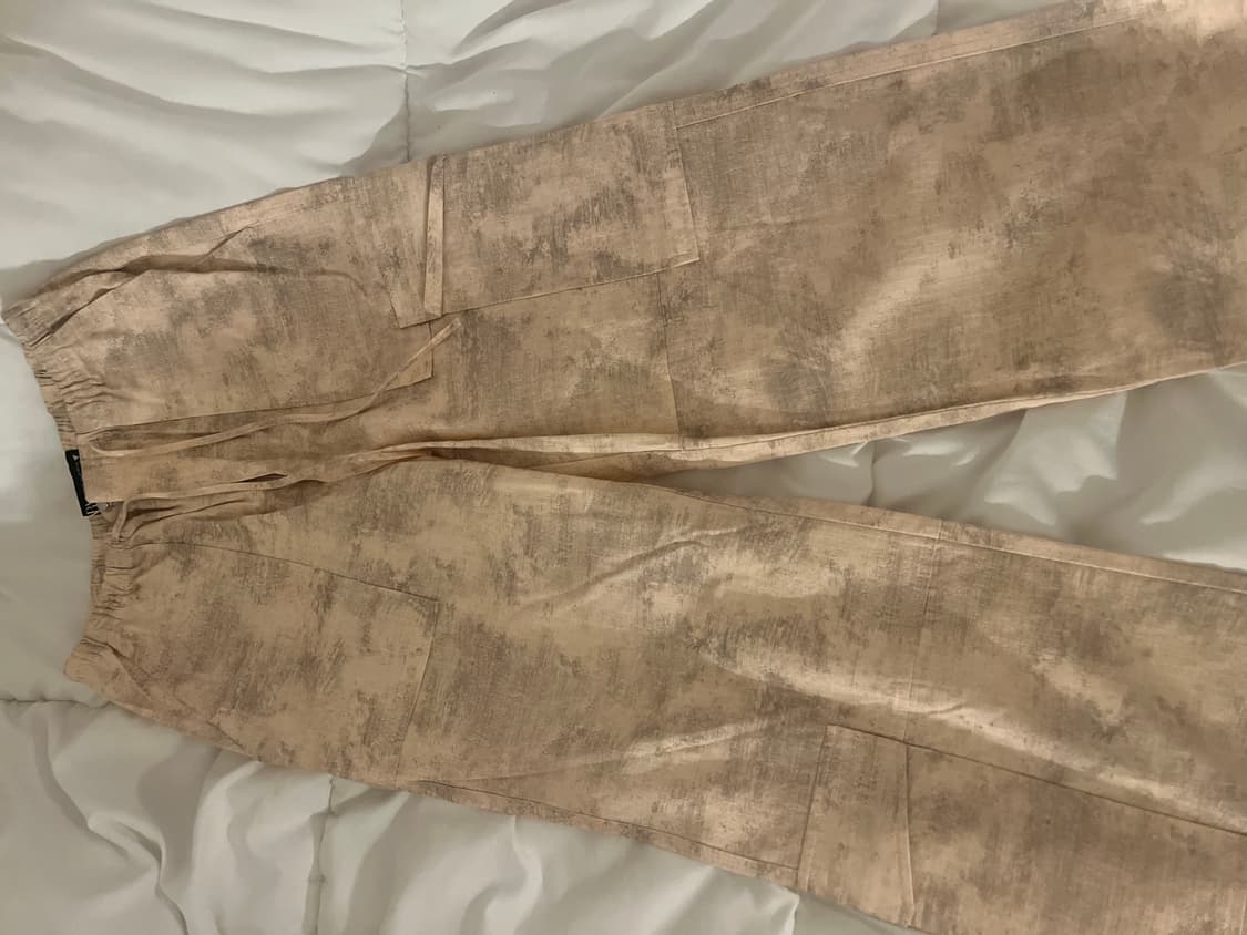 자라 로즈핑크 카고바지 상품이미지2