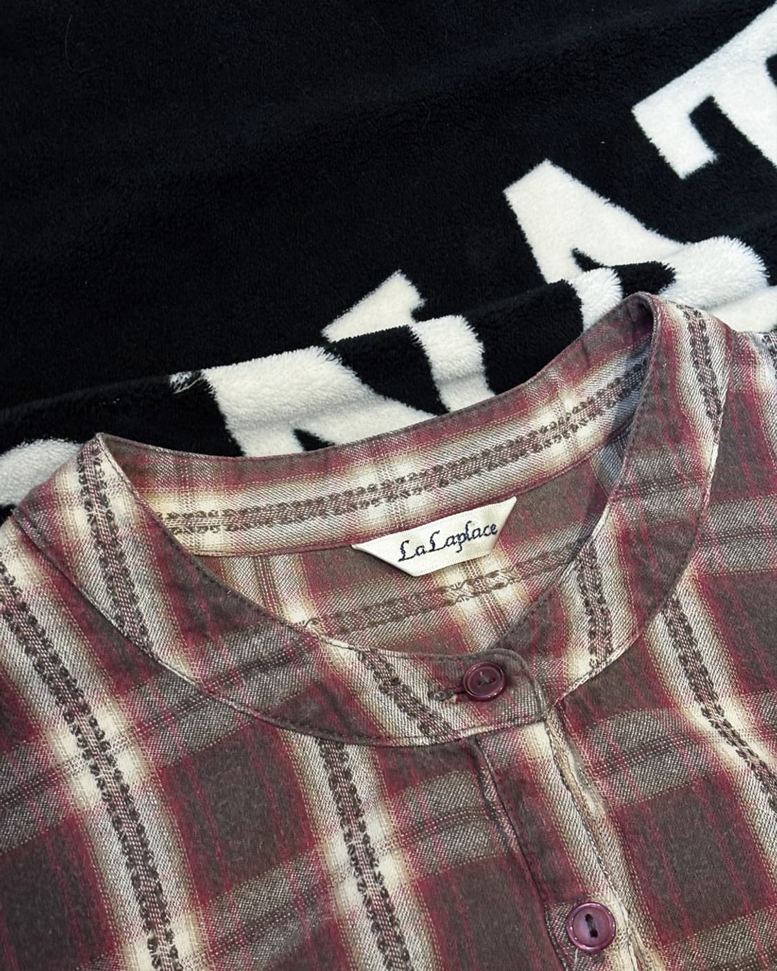 lalaplace 체크 셔츠 상품이미지6