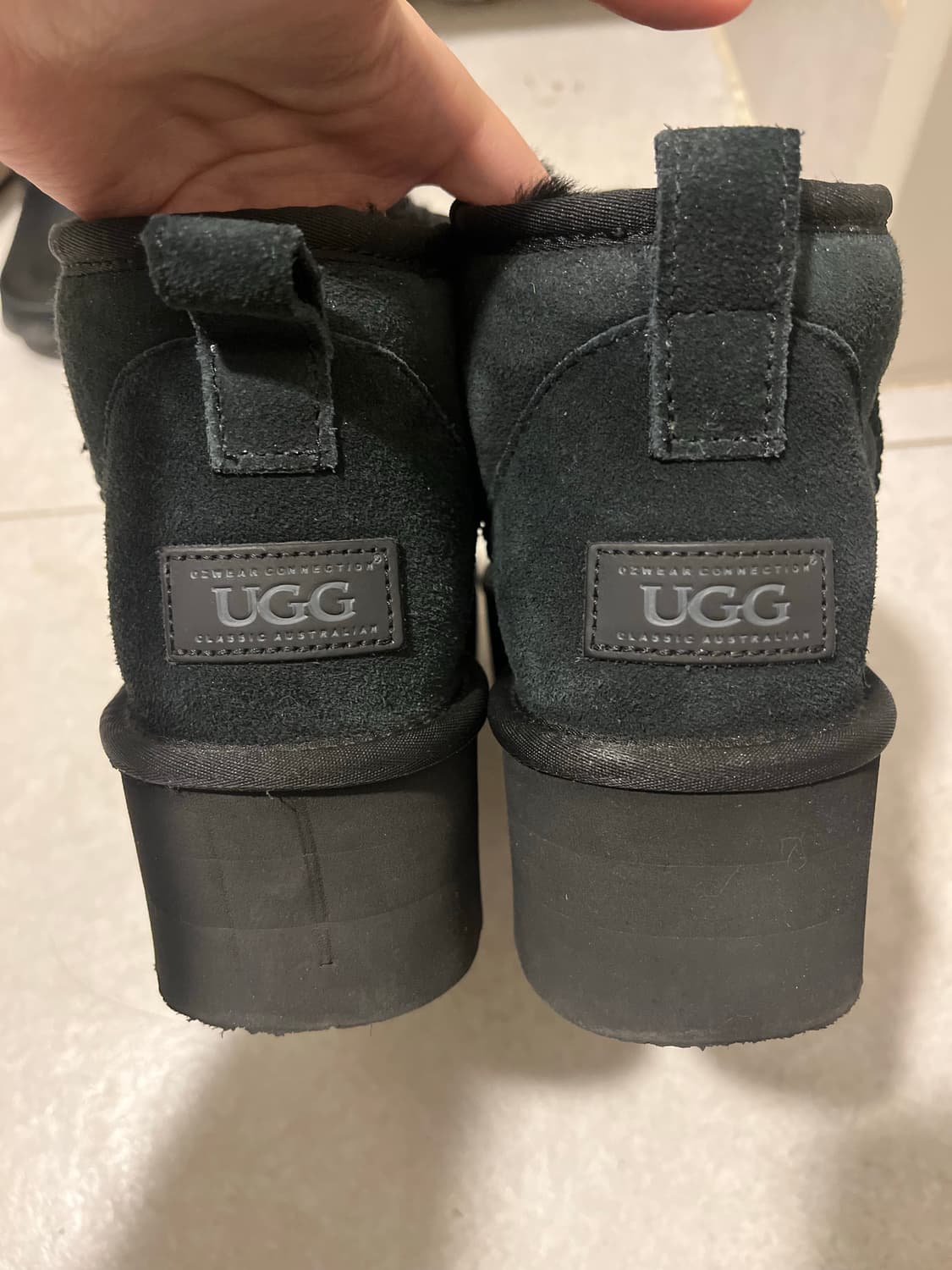 호주 어그 블랙 플랫폼 250 상품이미지4