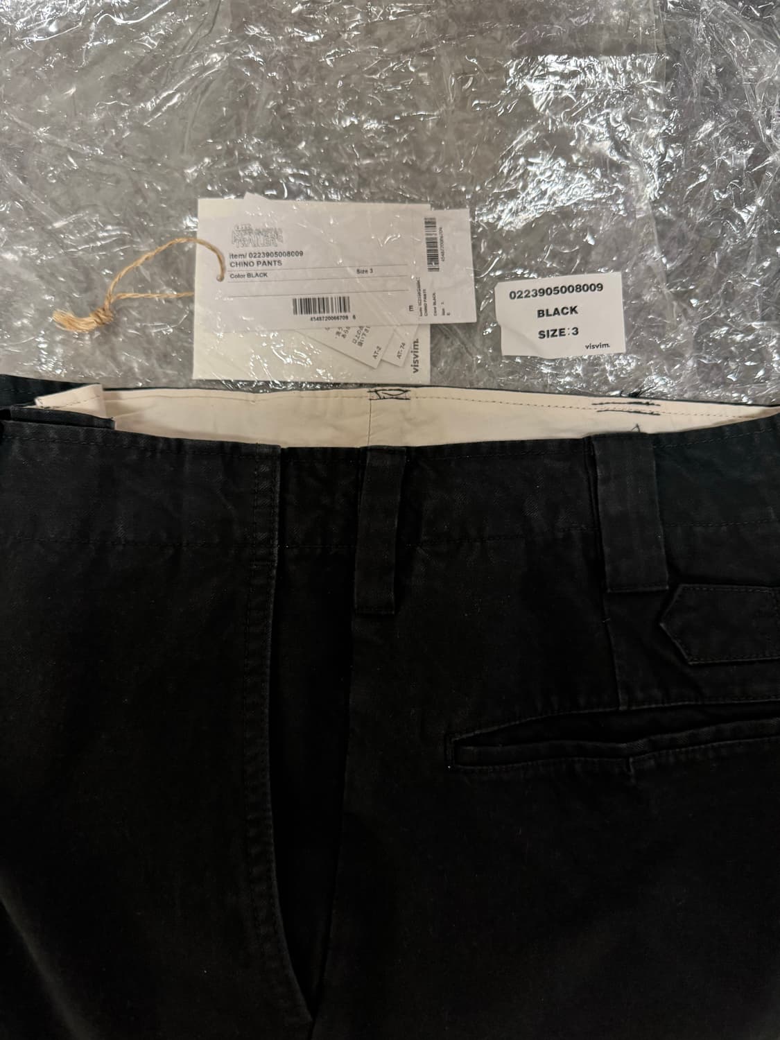 [3] 비즈빔 ict 치노 블랙 상품이미지7