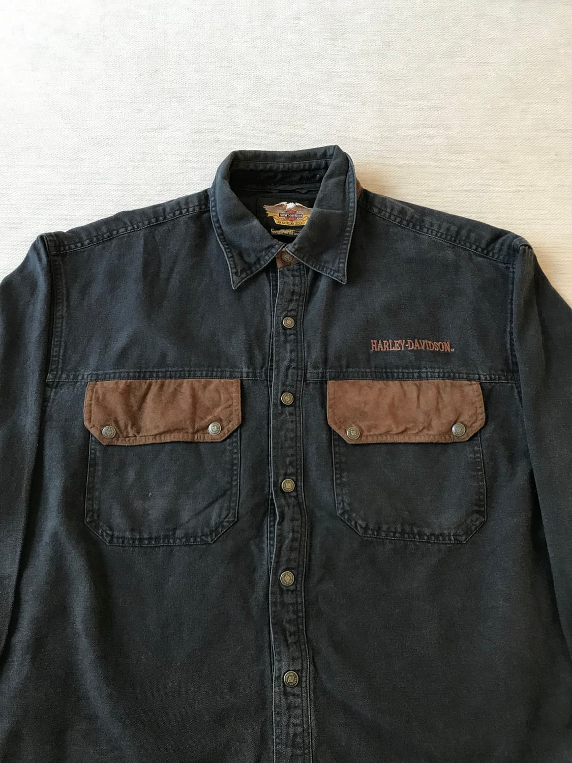 할리데이비슨 스웨이드 셔츠 상품이미지2