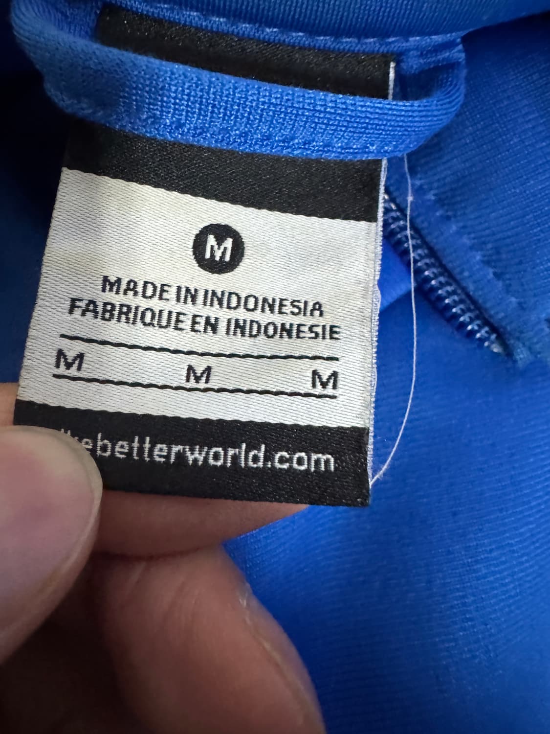 나이키 솔로 스우시 올드스쿨 트랙탑 져지 M 블루 상품이미지3