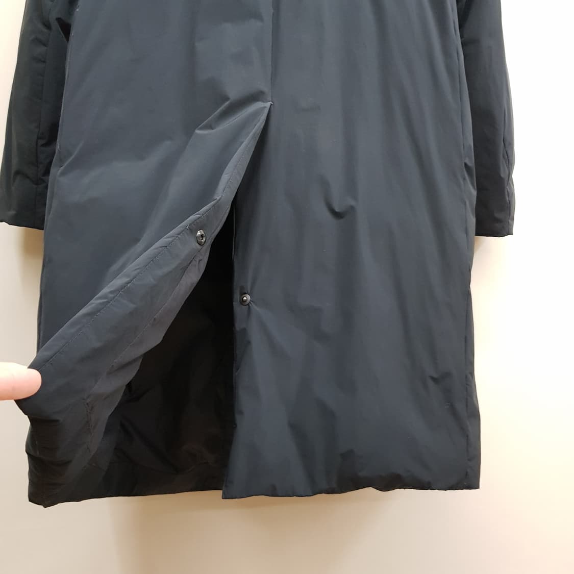 한섬 타임 2021 더젠틀  구스 롱패딩  105사이즈 상품이미지5