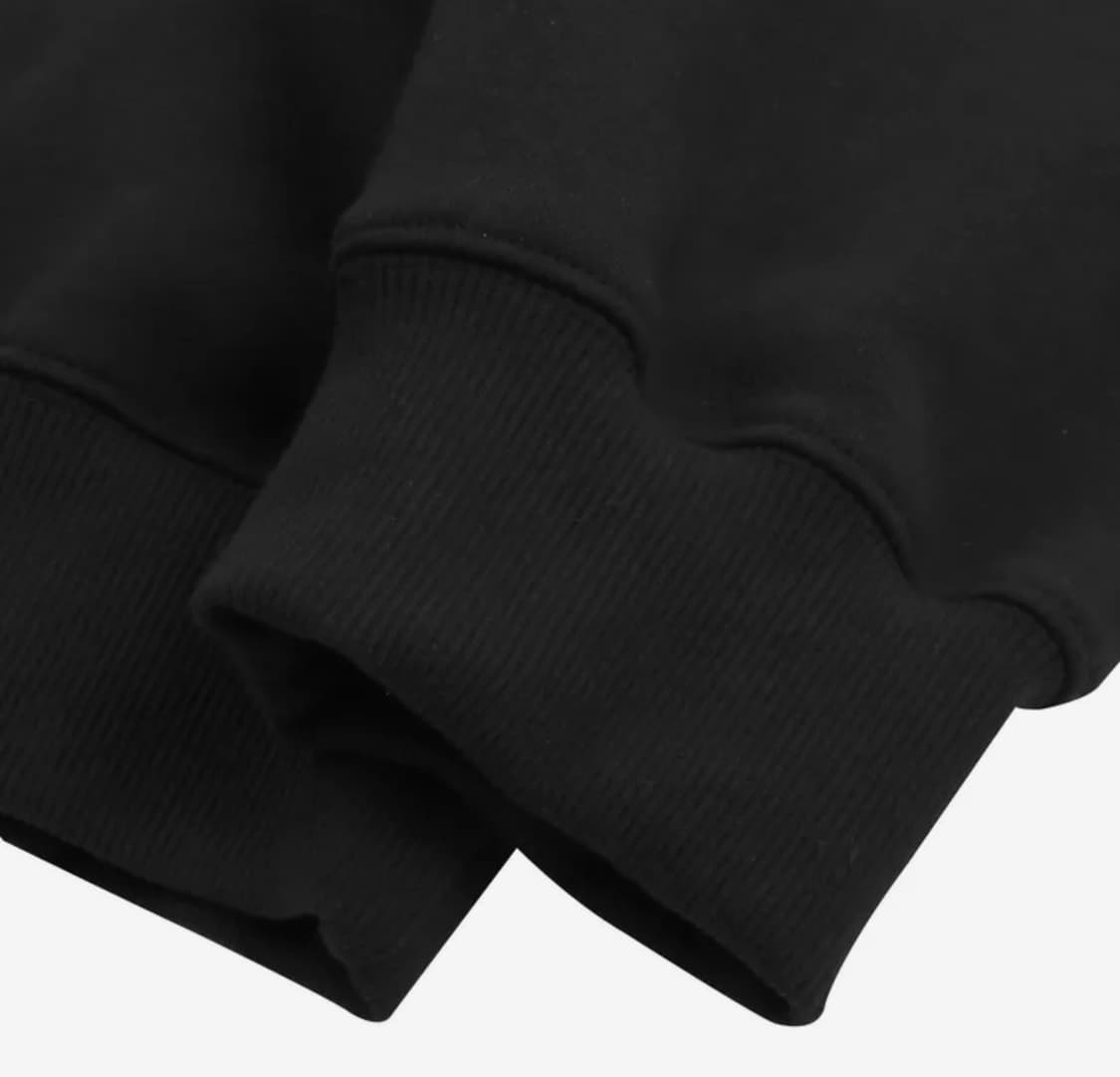 필루미네이트 블루밍 크롭 후드집업 블랙 상품이미지3