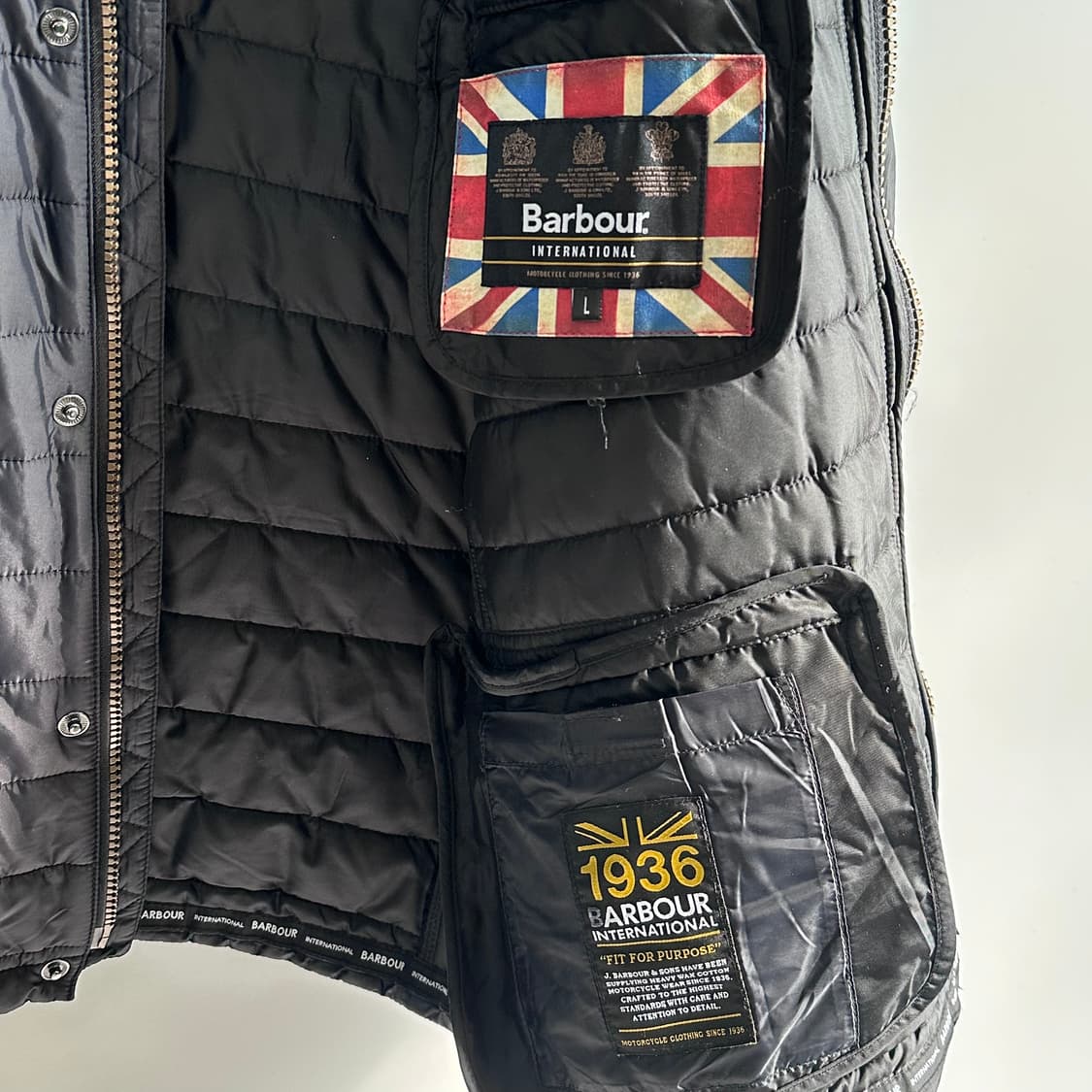 바버 인터네셔널 퀼팅 자켓 (va.111) 상품이미지7