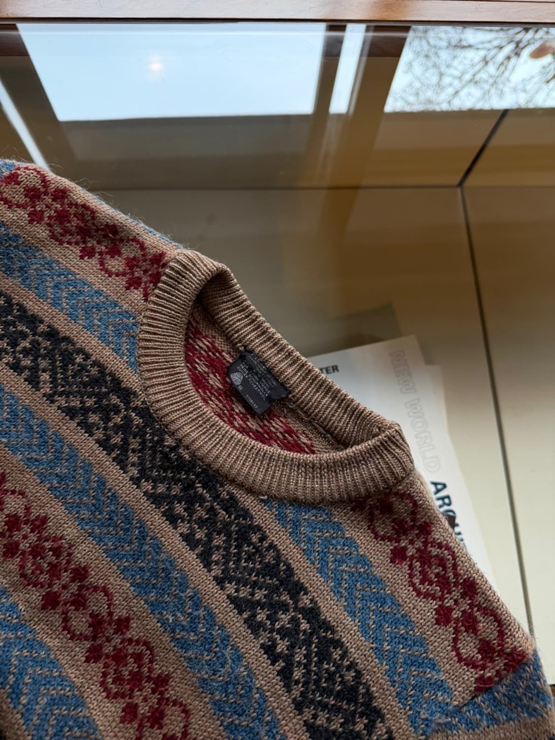 브리티쉬 VTG 니트 100 상품이미지7