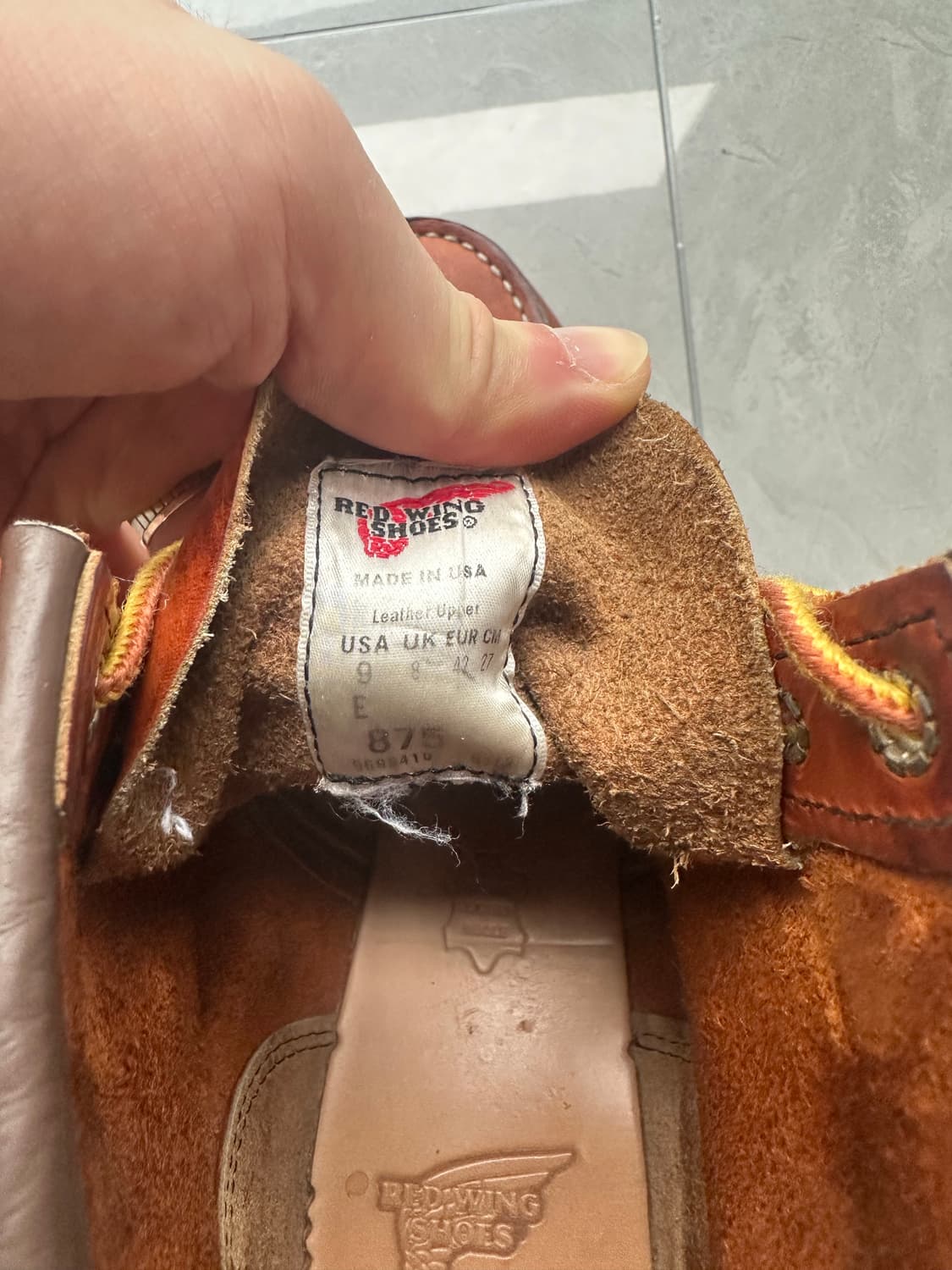 레드윙 목토 875 9e 상품이미지7