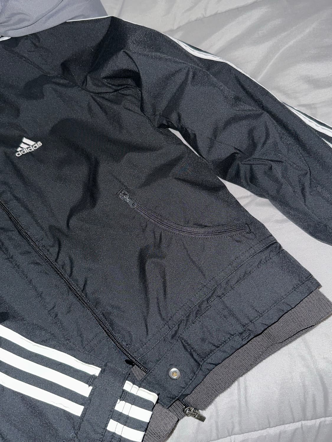 아디다스 빈티지 경량 패딩 자켓 상품이미지2