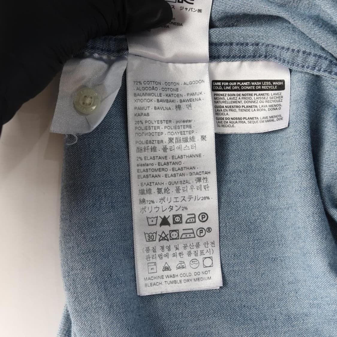 리바이스 데님셔츠 XL 상품이미지6
