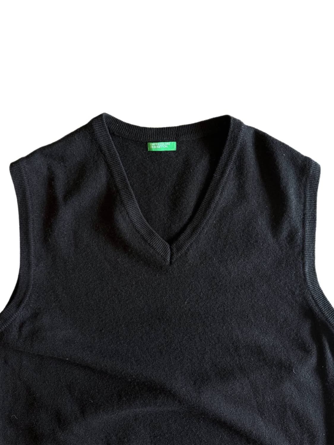 베네통 하이게이지 베스트 bk 상품이미지3