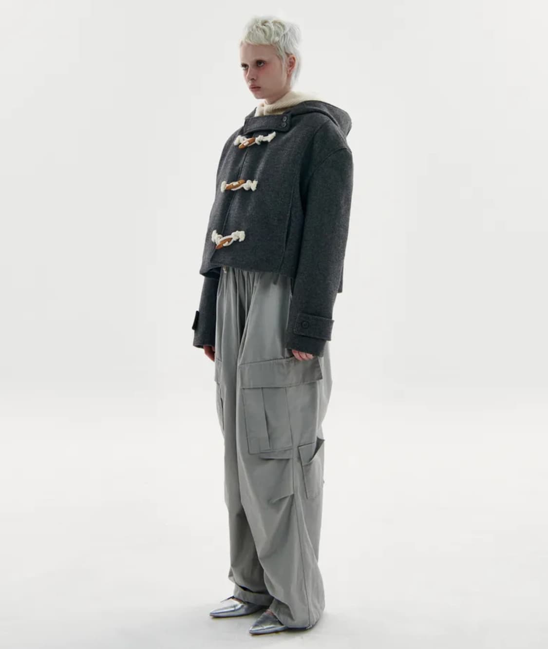 플레이스 스튜디오 더플 코트 상품이미지2