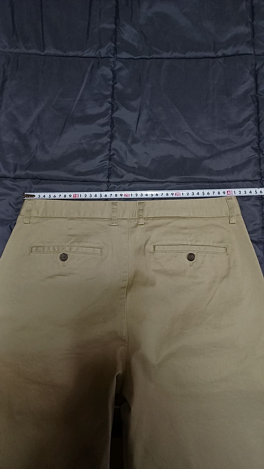 무신사 미사용 스판면바지 32인치 기장105 상품이미지6