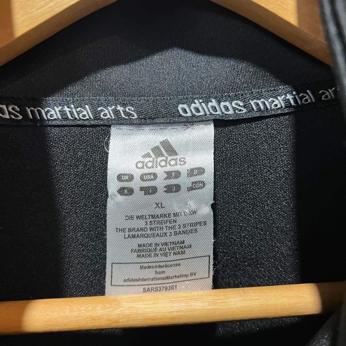 아디다스 검정 삼선 져지 상품이미지3