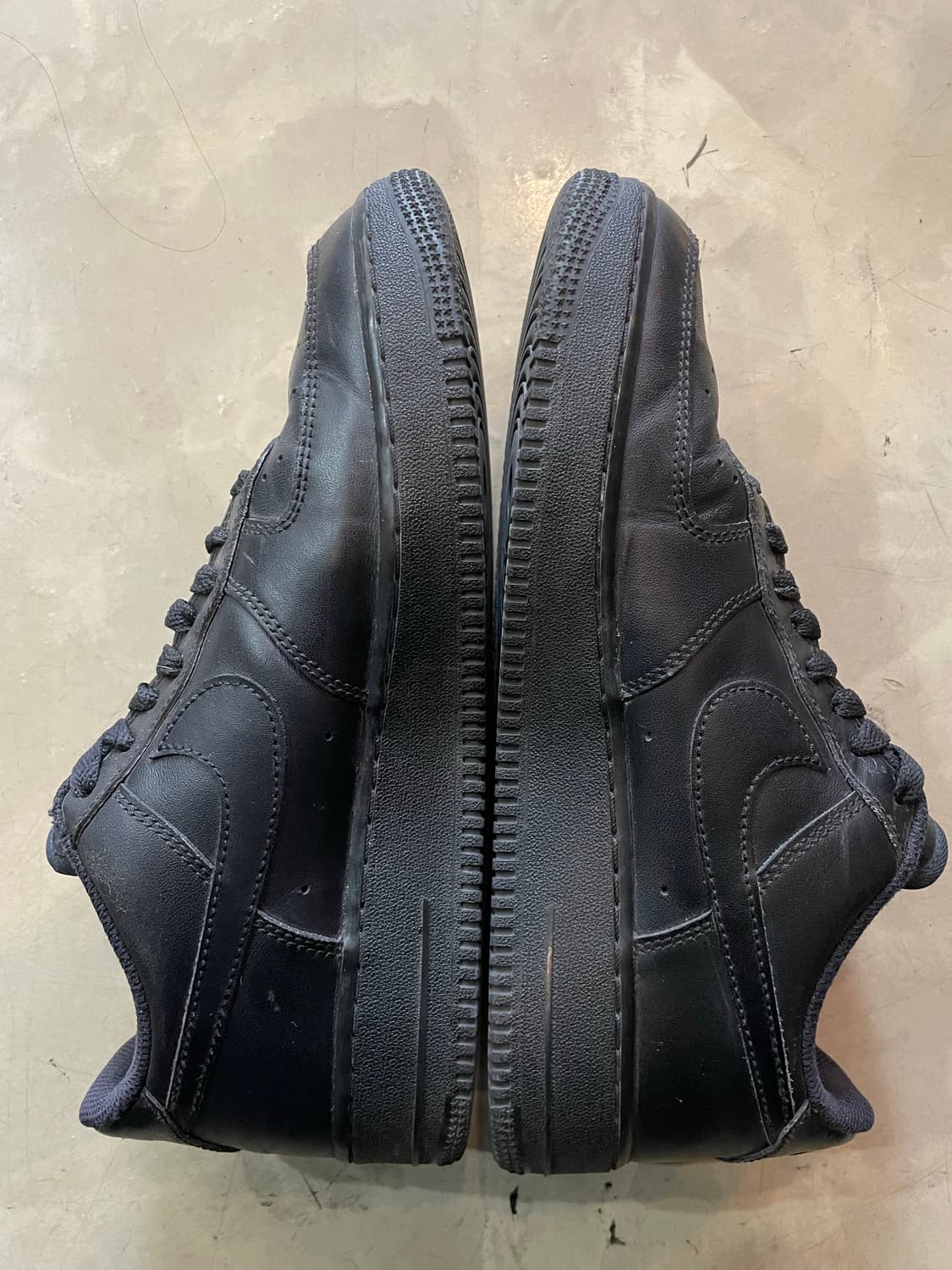 나이키 에어포스1 블랙 270 상품이미지4