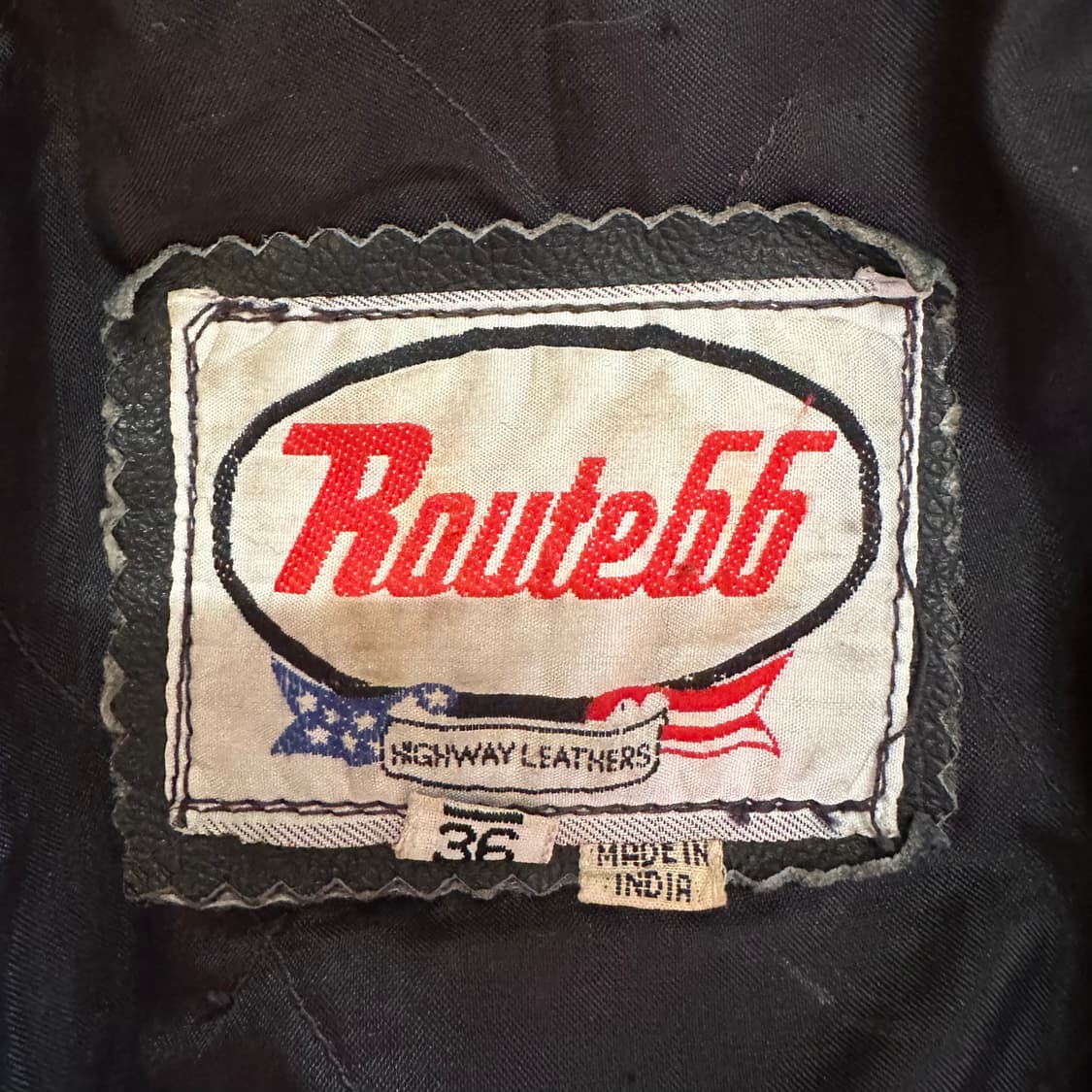 Route 66 '사우스웨스트 로즈' 비즈 프린지 라이더 자켓 (36) 상품이미지5