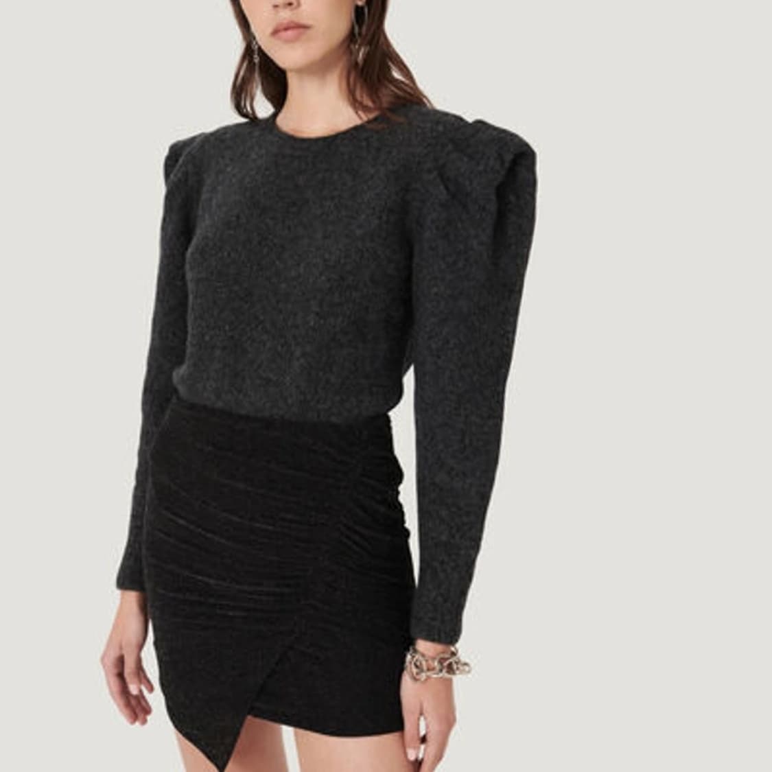 이로 IRO 퍼프 슬리브 니트 탑 상품이미지1