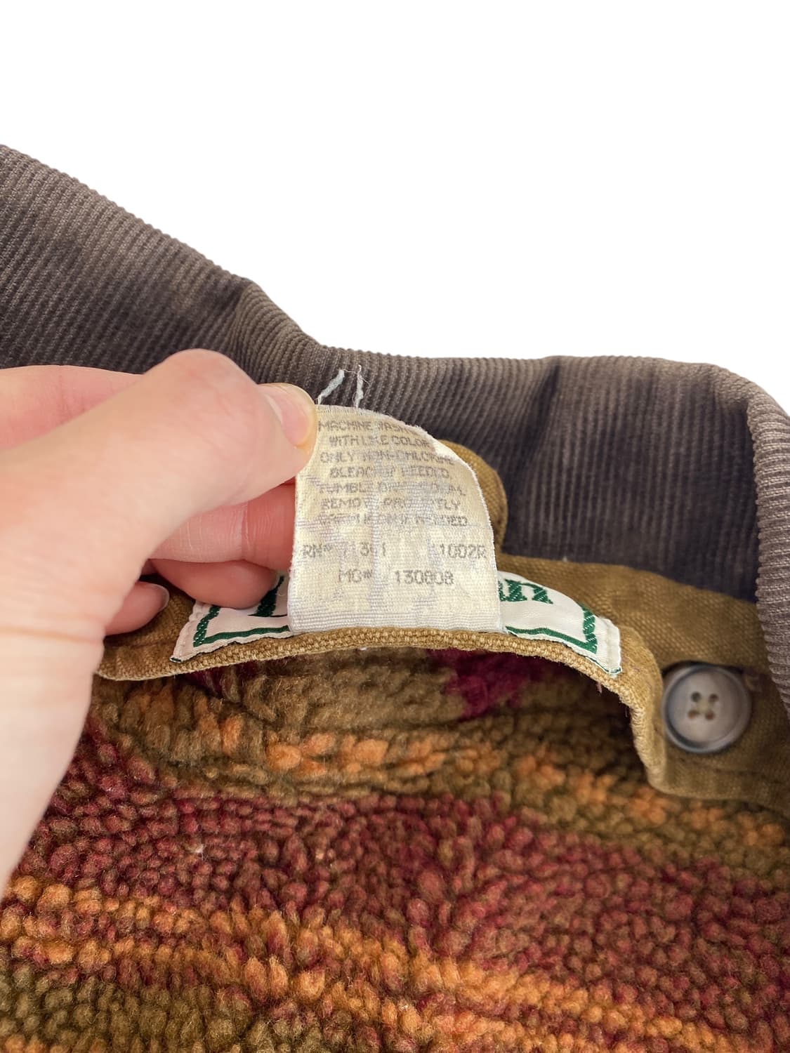 80's 엘엘빈 캔버스 필드 더스터 코트 상품이미지8