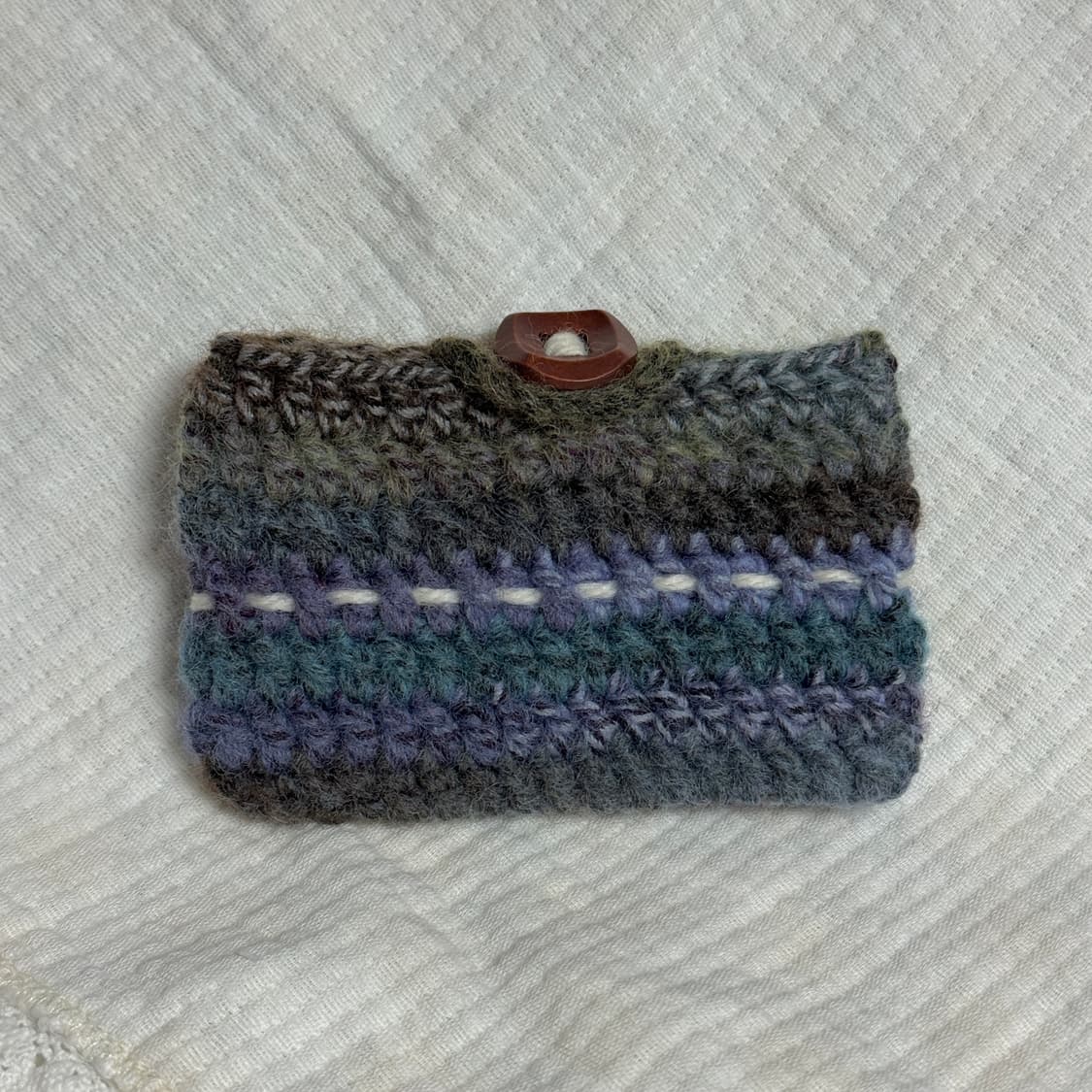 [핸드메이드] 히피 그라데이션 뜨개지갑 상품이미지2