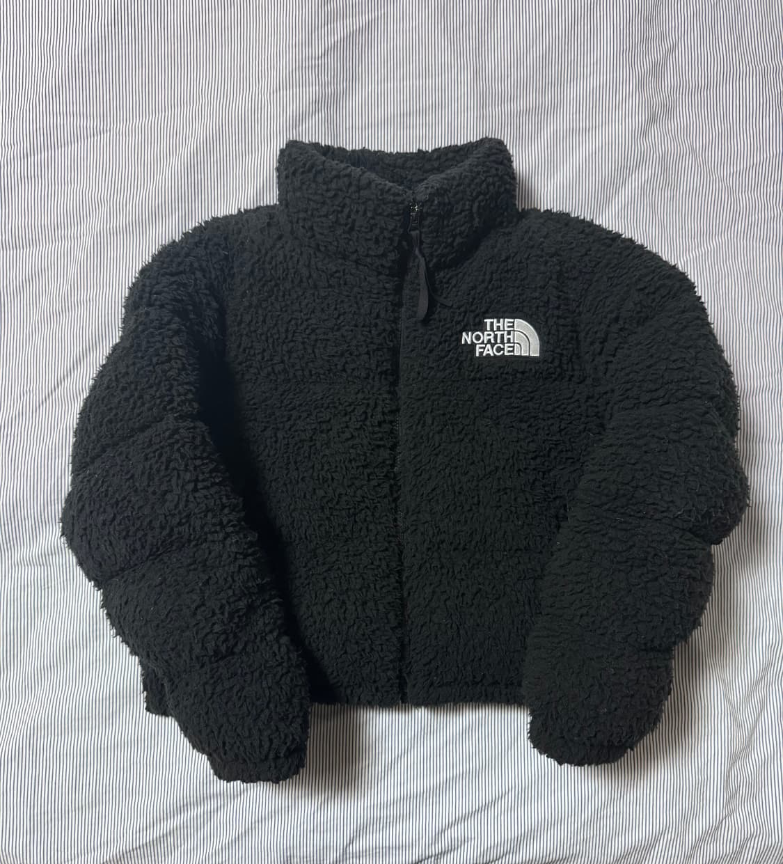 W 노스페이스 쉐르파 뽀글이 눕시 자켓 블랙 상품이미지4