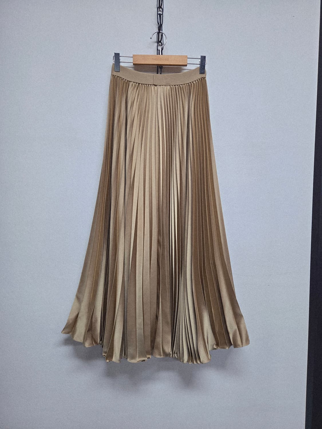 바이씨니 플리츠 스커트 롱치마 밴딩치마 상품이미지2