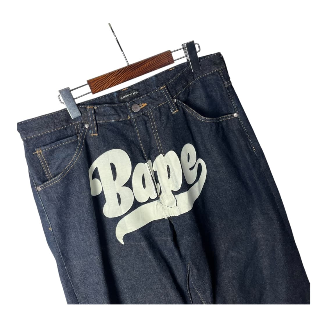 [Bape] 베이프 빅로고 프린팅 데님팬츠 상품이미지3