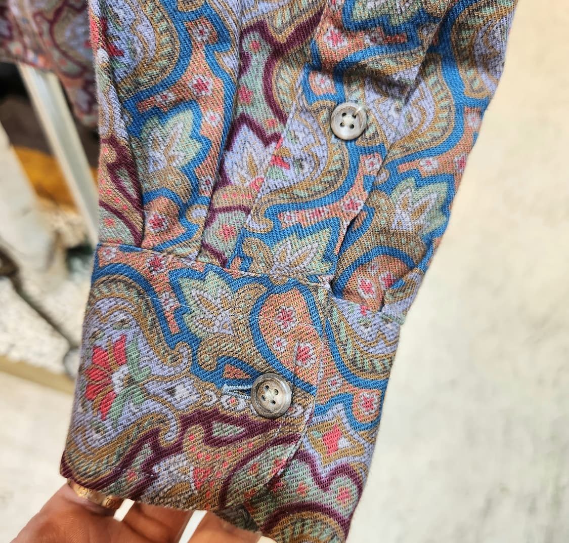 RALPH LAUREN 랄프 로렌 코튼 패턴  카라 셔츠 상품이미지6