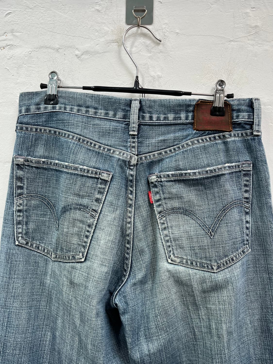 Levis 502 MADE IN JAPAN 스트레이트핏 데님팬츠 W32 상품이미지5
