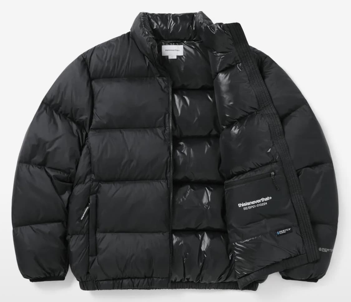 디스이즈네버댓 숏패딩 블랙 XL 상품이미지2