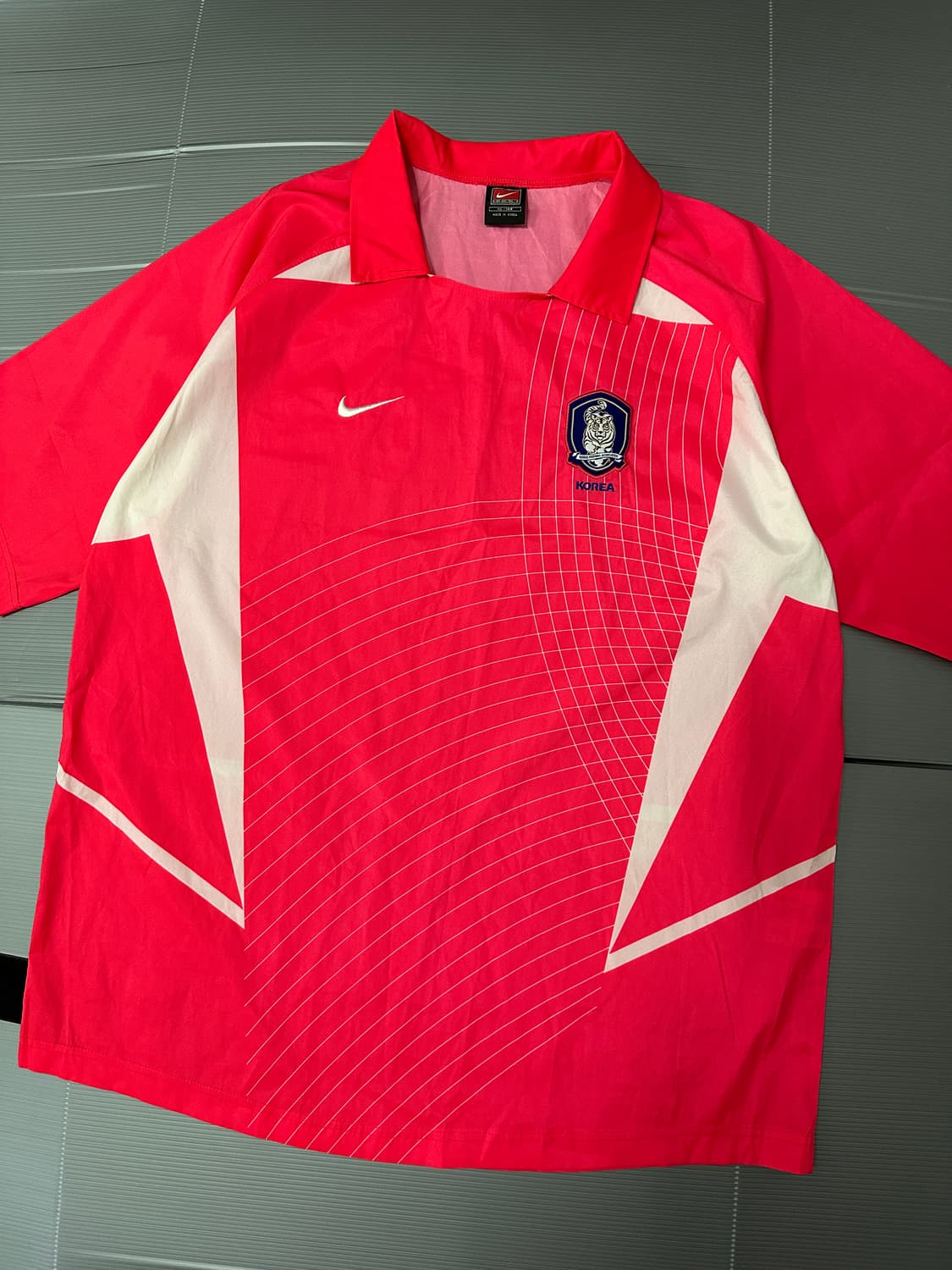 나이키 2002 국가대표 유니폼 반팔 레드 XL 상품이미지1