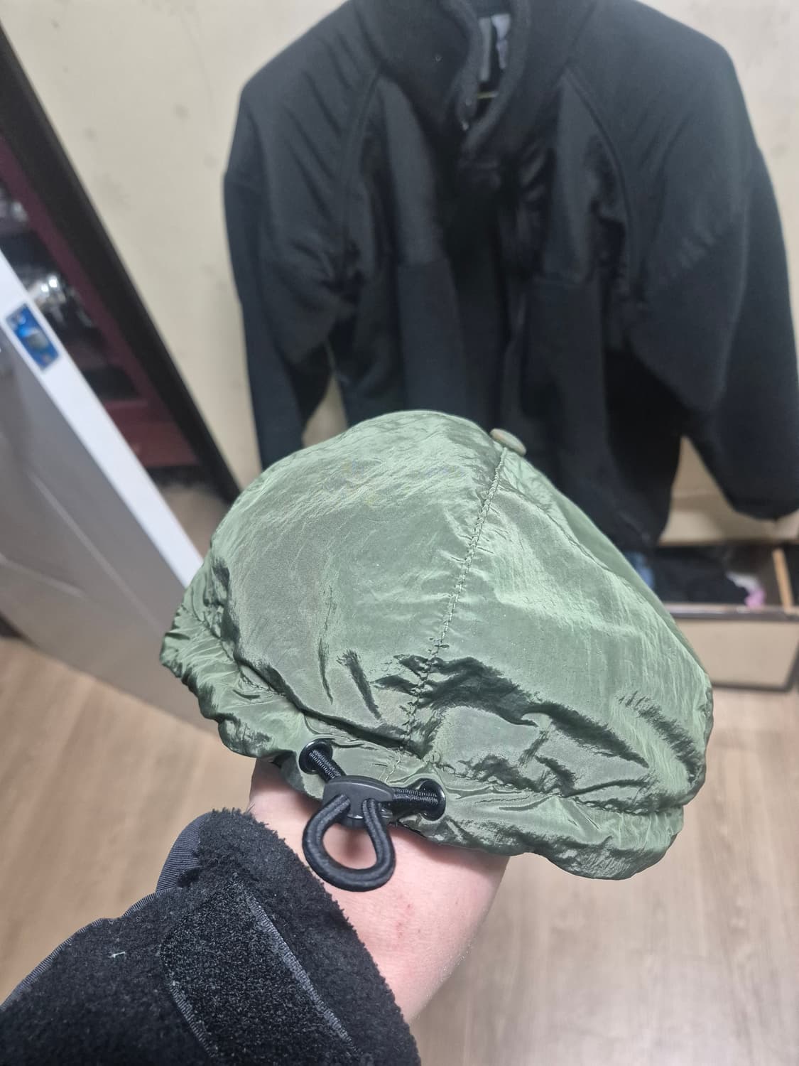 [XL] 21SS 스톤아일랜드 나일론 볼캡 카키 초록 그린 녹색스톤아일랜 상품이미지4