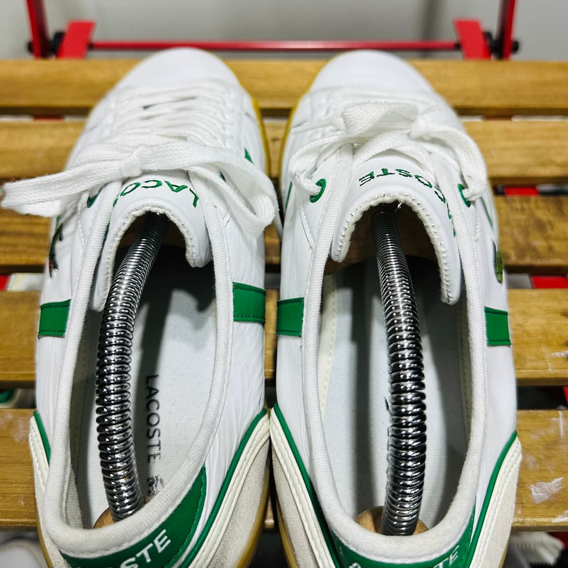 UK8) 270 라코스테  운동화 남성 남자 신발 사이드라인 상품이미지5