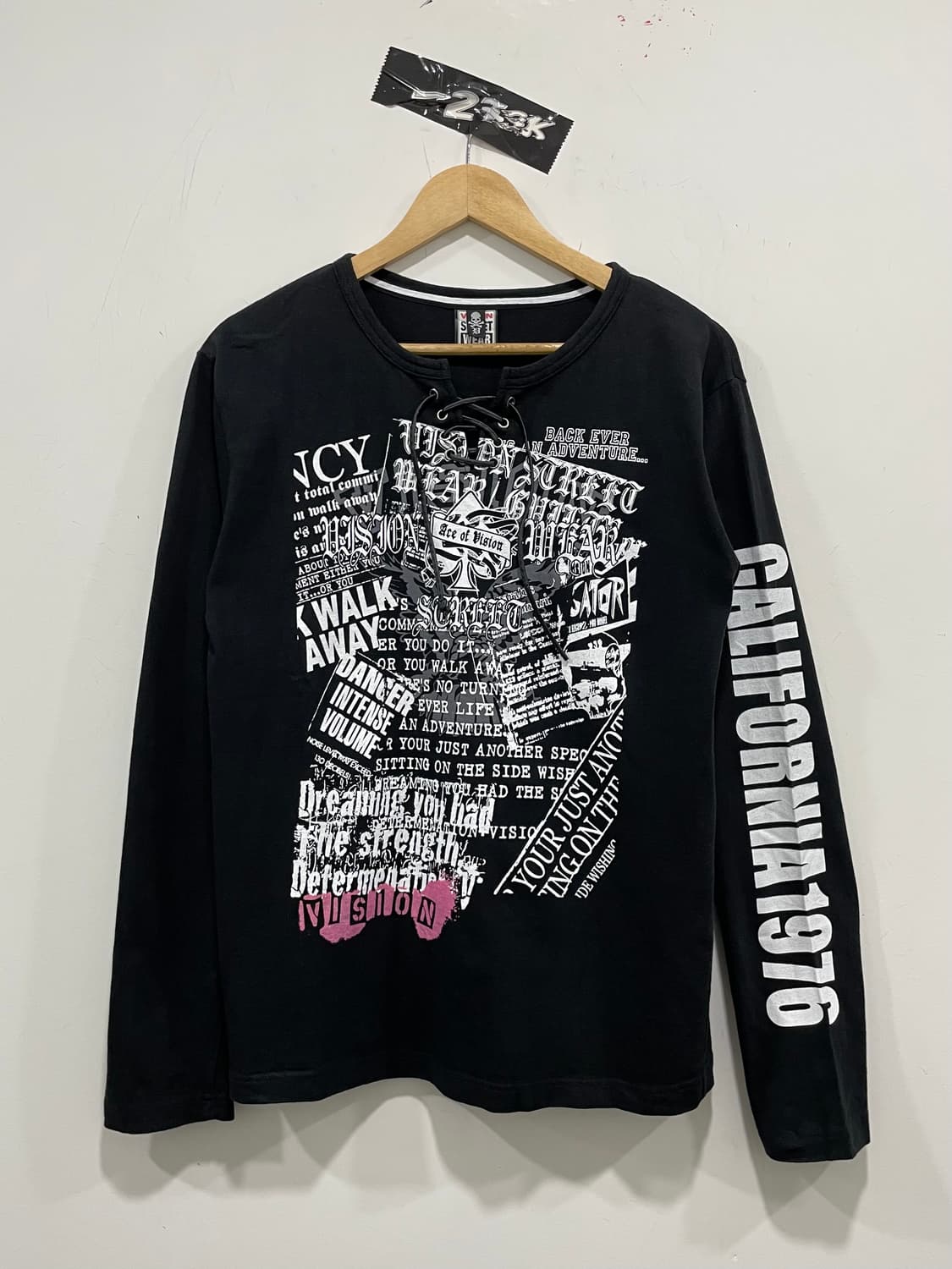 Vision Streetwear 비전 스트릿웨어 펑크 레터링 슬리브 상품이미지2