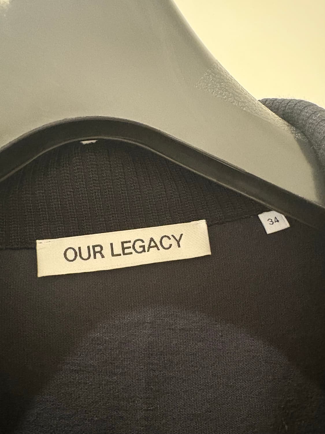 our legacy 블랙 리컷 할로우 트랙 자켓 상품이미지3