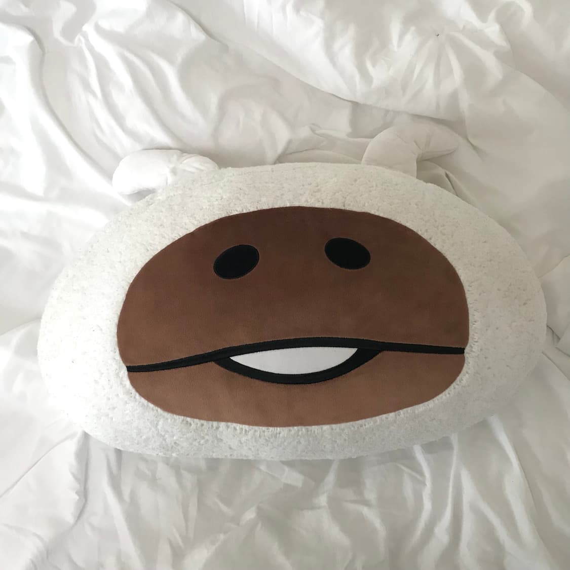 나메코 토끼 페이스 모찌 쿠션 인형 상품이미지5