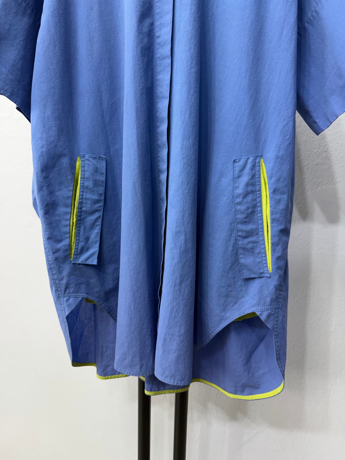 정품) TIME 타임 한섬 여성 블루셔츠 자켓 82 상품이미지3