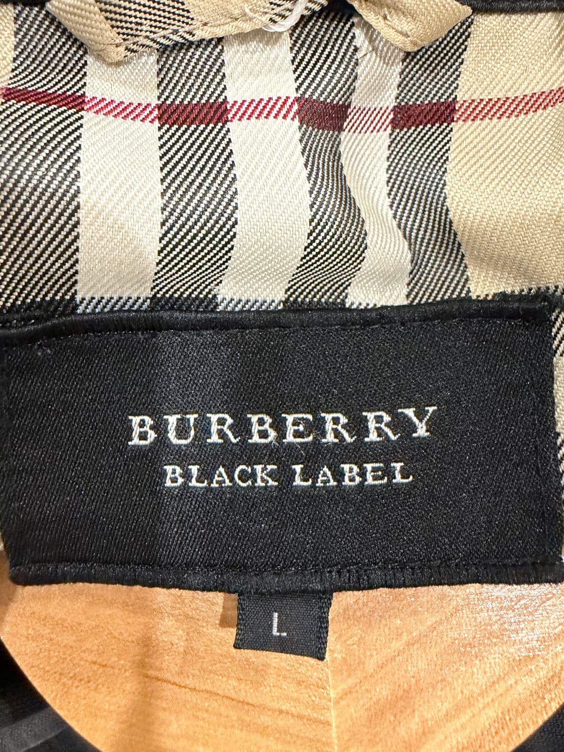 버버리 블랙라벨 멀티 지퍼 바이커 자켓 상품이미지7