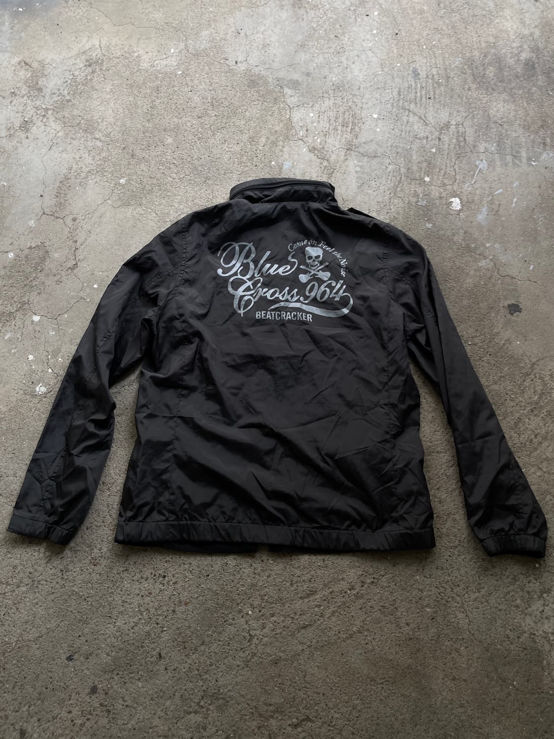 Blue cross skull miltary zip up hoody 상품이미지1